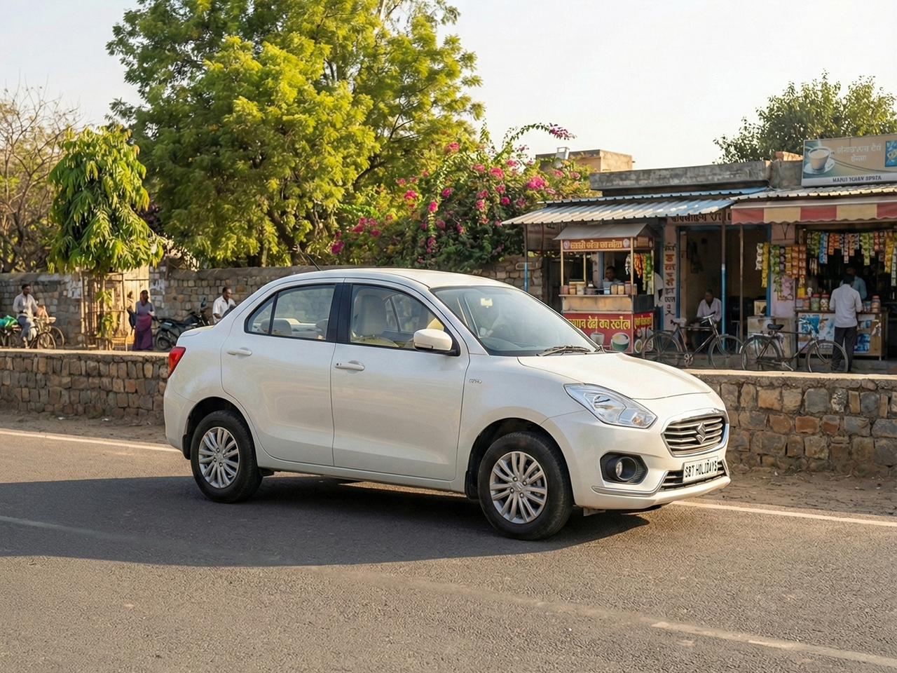 Maruti Suzuki Dzire sedan for comfortable 4-seater city and outstation travel