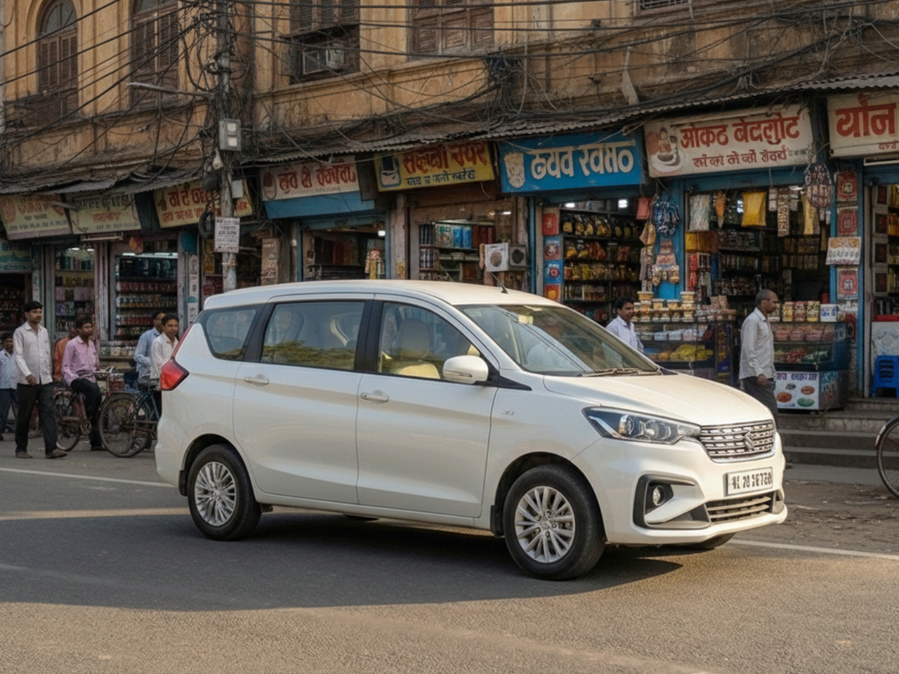 Maruti Ertiga 7-seater MPV for family trips and group travel