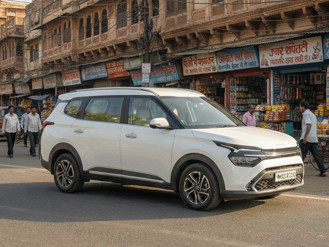 Kia Carens modern 7-seater SUV for comfortable family and group travel