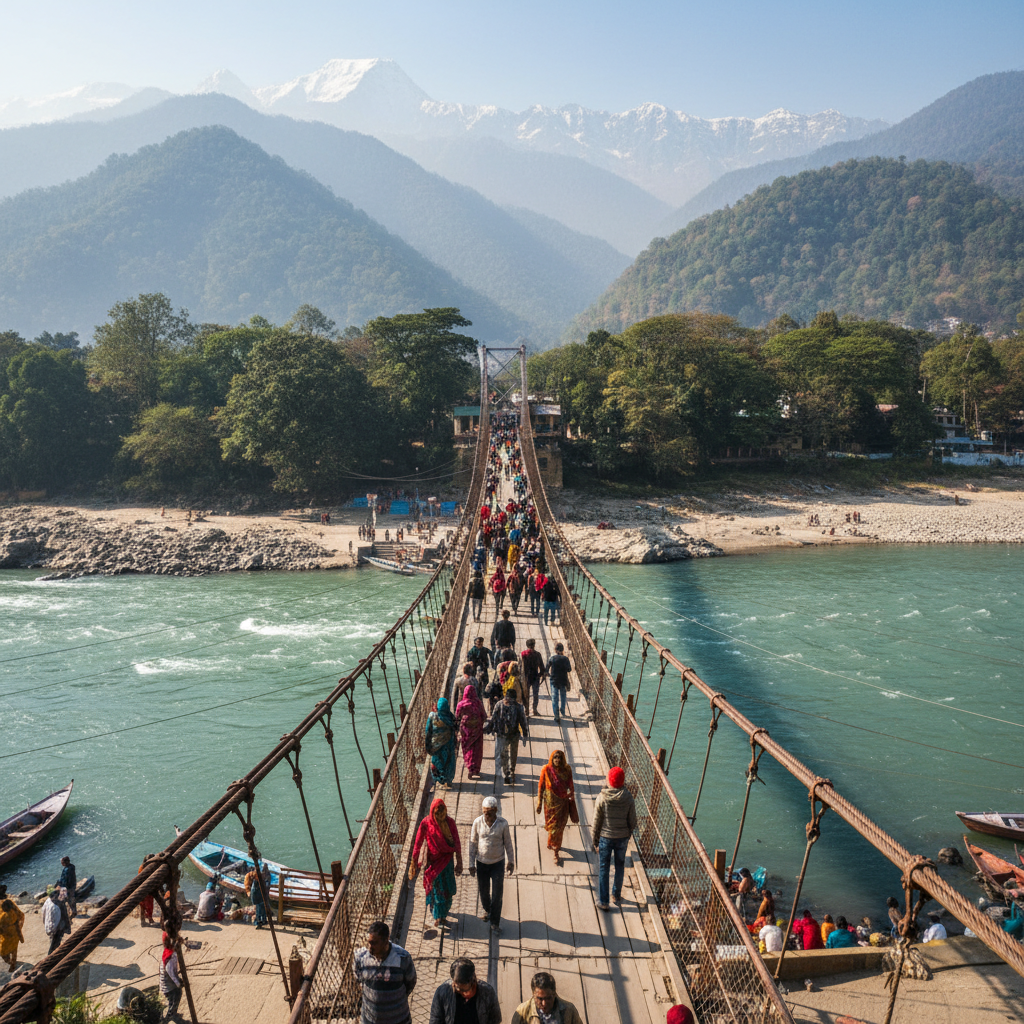 Rishikesh Uttarakhand Ganges river representing Uttarakhand tour packages